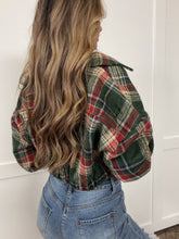 Load image into Gallery viewer, Mistletoe Moments Plaid Jacket