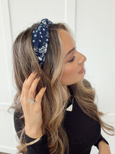 Load image into Gallery viewer, Belle Knotted Bandana Headband