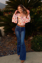 Load image into Gallery viewer, Fiona High Waisted Bell Bottom Flare Jeans - Medium Wash Denim