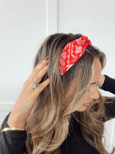 Load image into Gallery viewer, Belle Knotted Bandana Headband