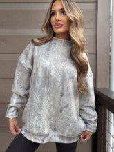 Load image into Gallery viewer, Tilly Oversized Light Camo Mockneck Crew
