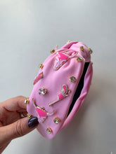 Load image into Gallery viewer, Western Longhorn Charmed Knotted Headband