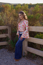 Load image into Gallery viewer, Fiona High Waisted Bell Bottom Flare Jeans - Medium Wash Denim