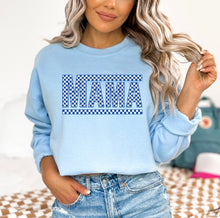 Load image into Gallery viewer, Checkered Mama Sweatshirt - Multiple Options