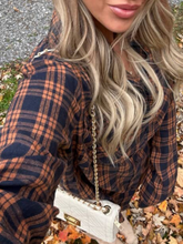 Load image into Gallery viewer, Crisp Breeze Oversized Plaid Flannel Shirt