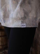 Load image into Gallery viewer, Tilly Oversized Light Camo Mockneck Crew