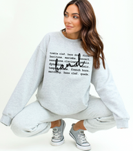 Load image into Gallery viewer, Sport Writing Sweatshirts - Multiple Options
