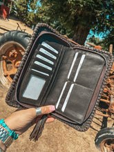 Load image into Gallery viewer, The Wesson (Brown Leather) Wallet a Haute Southern Hyde by Beth Marie Exclusive
