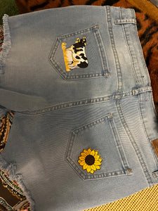 Sunflower Patch Shorts