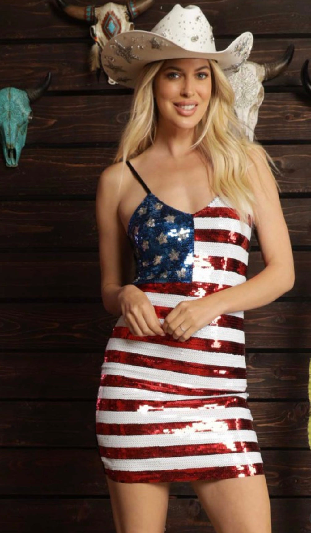 American Flag Mini Dress – Thunderbird Rustic American Flag Mini Dress – Thunderbird Rustic