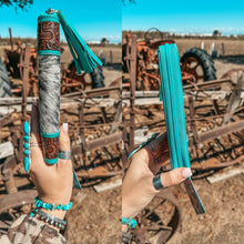 Load image into Gallery viewer, The Turquoise Dreams Wallet a Haute Southern Hyde by Beth Marie Exclusive