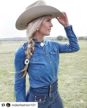 Load image into Gallery viewer, Concho Hair Tie - pick your favorite