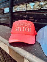 Load image into Gallery viewer, The Cowboy Stitch Trucker Cap