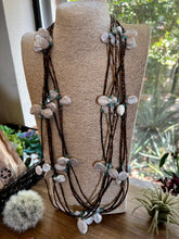 Load image into Gallery viewer, 38 inch long fresh water pearl necklace