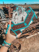Load image into Gallery viewer, Turquoise Vibes Wallet a Haute Southern Hyde by Beth Marie Exclusive
