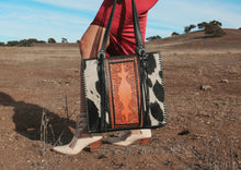 Load image into Gallery viewer, Luxe Cowgirl Tote a Haute Southern Hyde by Beth Marie Exclusive