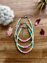 Load image into Gallery viewer, Summer anklet - colorful heishi beads