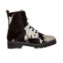 Load image into Gallery viewer, Cowhide Combat Boots