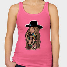 Load image into Gallery viewer, Thunderbird Brand- Tattoo’d Cowgirl Tank Top