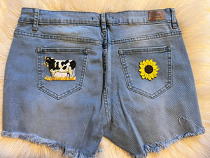 Moo Patch Shorts